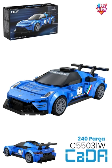 Cada Maserati GT2 1:24 C55031W (240 Parça) Oyuncak Yapım Seti Blok Araba FFCADA-C55031W ürün görseli 1