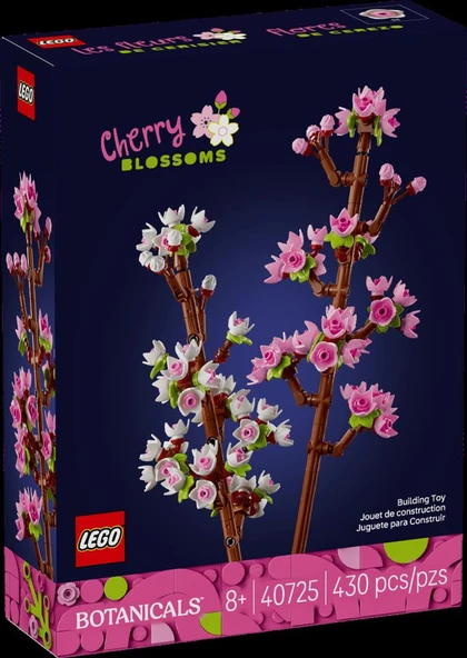LEGO Botanicals 40725 Cherry Blossoms (New) ürün görseli 1