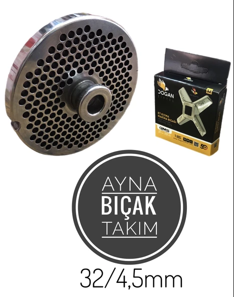 Kıyma Makine Ayna Bıçak Takım 32/4,5 ürün görseli 1