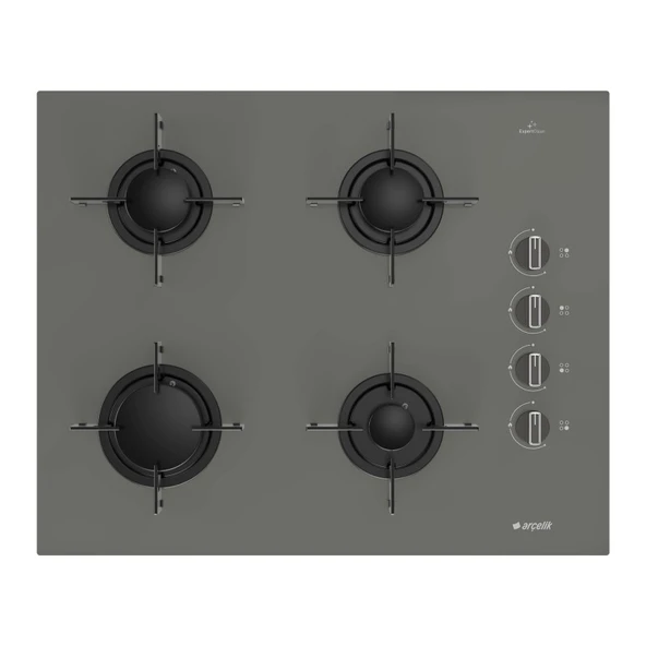 Arçelik OCD T 651 EG Fibona Serisi Gazlı Cam Tablalı Ocak ürün görseli 1