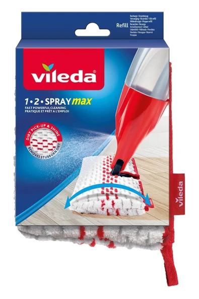 Vileda Sprey Max Çift Taraflı Yedek Mop ürün görseli 1