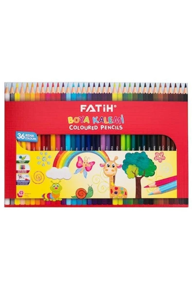 Kuru Boya Karton Kutu Tam Boy 36 Renk 33245 / ürün görseli 1