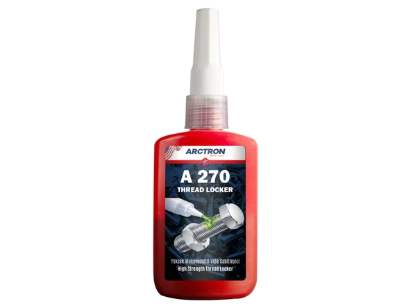 ARCTRON A270 Yüksek Mukavemetli Sökülmez Civata Sabitleyici  250 ML ürün görseli 1