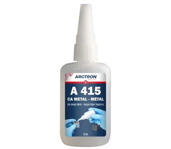 ARCTRON A 415 Super Glue Metal CA - 500 GR  20 GR - Resim 2