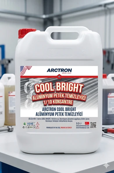 ARCTRON COOL BRIGHT 1/10 Konsantre Alüminyum Petek Temizleyici  20 KG ürün görseli 1
