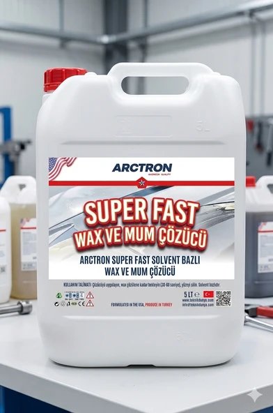 ARCTRON SÜPER FAST Solvent Bazlı Wax ve Mum Çözücü  5 KG ürün görseli 1