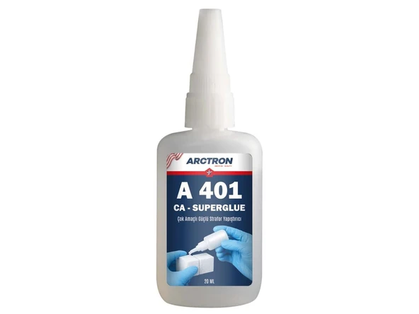 ARCTRON A401 Superglue Genel Amaçlı Hızlı Yapıştırıcı  500 GR ürün görseli 1