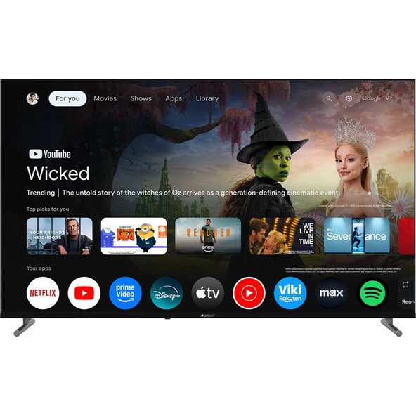 Arçelik 7 Serisi 55" 4K UHD Google TV - A 755 C Smart TV ürün görseli 1