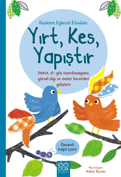 Küçüklere Eğlenceli Etkinlikler- Yırt, Kes, Yapıştır ürün görseli 1