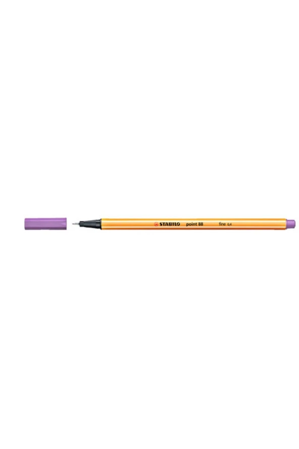 Stabilo Keçe Uçlu İnce Kalem 88 Point 0.4 MM Açık Lila 88/59 (10 Lu Paket) ürün görseli 1
