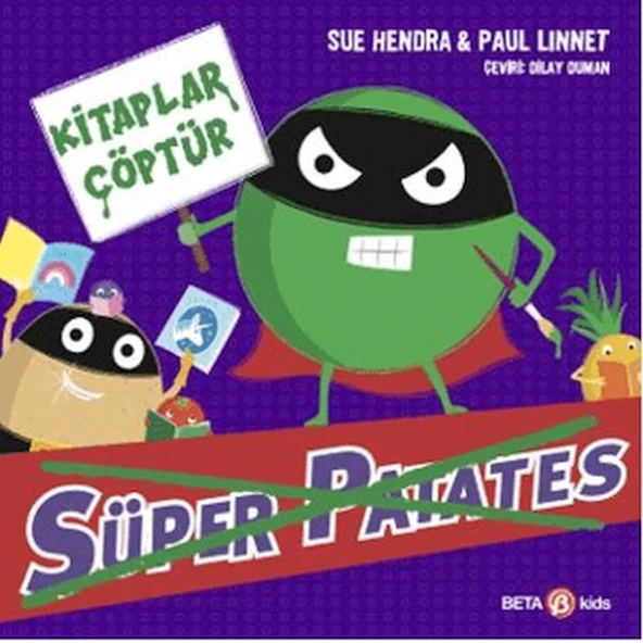 Süper Patates Kitaplar Çöptür ürün görseli 1