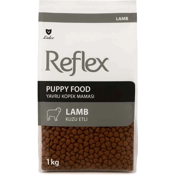 Reflex Yavru Köpek Maması Kuzu Etli ve Pirinçli 1kg ürün görseli 1