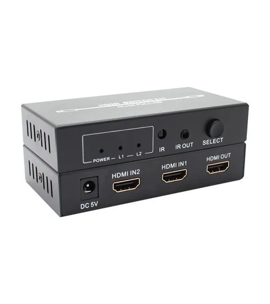 VCOM DD432 3 Port HDMI Switch ürün görseli 1