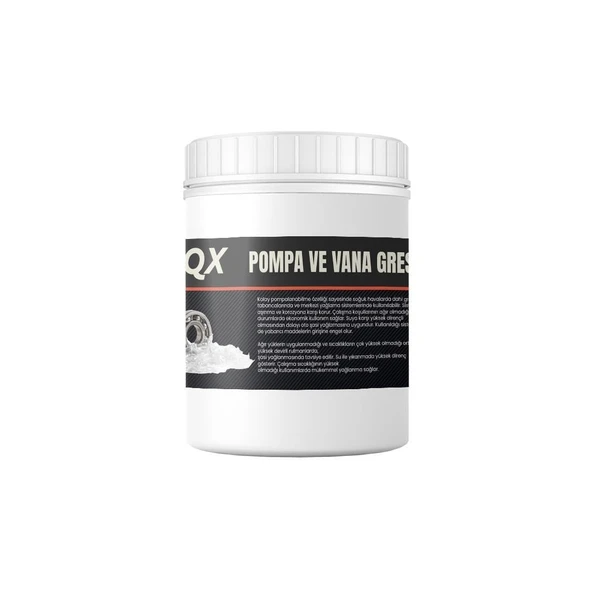 QX Silikon Pompa ve Vana Gresi  14 KG - Resim 2