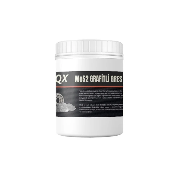 QX Mos2 Grafitli Gres  100 GR - Resim 2