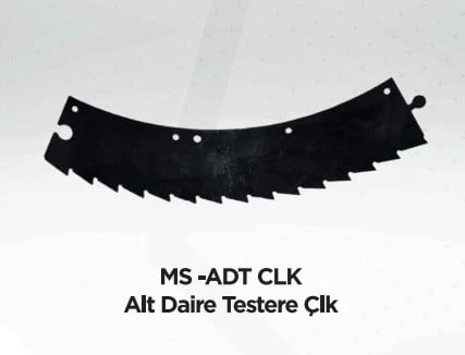 Çelikel Silaj makinesi Alt daire testere bıçak 1*6 adet ürün görseli 1