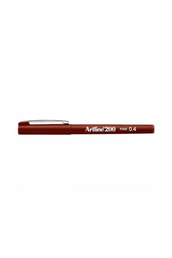 Artline Fineliner 0.4 MM Kahverengi (12 Li Paket) ürün görseli 1