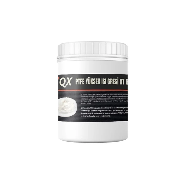 QX PTFE Teflonlu Yüksek Isı Gresi HT 600-100 GR  100 GR - Resim 6