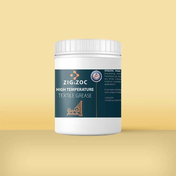 ZIG&ZOC Yüksek Devir ve Yüksek Sıcaklık Tekstil Gresi  500 GR - Resim 3