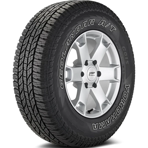 255/70R16 109T (OWL) (Beyaz Yazılı) Geolandar A/T G015 Yokohama 2025 ürün görseli 1