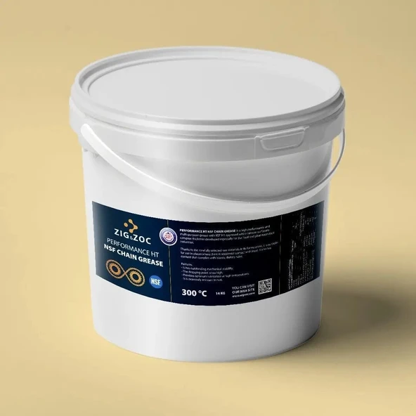 ZIG&ZOC NSF Gıda Onaylı Yüksek Isı Zincir Gresi 300 Derece  100 GR ürün görseli 1