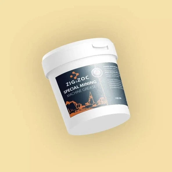 ZIG&ZOC SPECIAL Maden Makine Gresi  100 GR - Resim 4