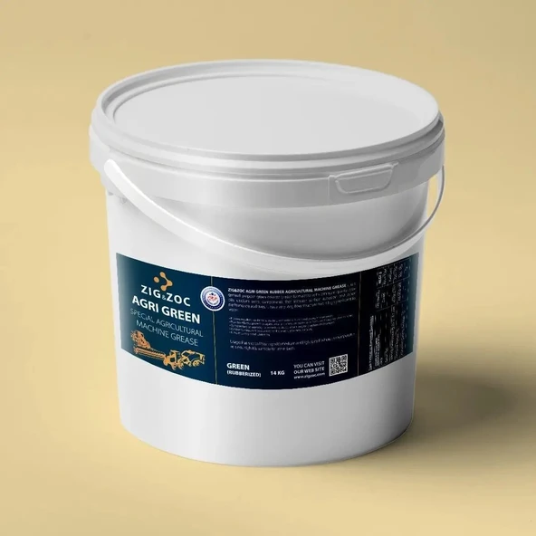 ZIG&ZOC AGRIGREEN Kauçuklu Tarım Makinesi Gresi  500 GR ürün görseli 1