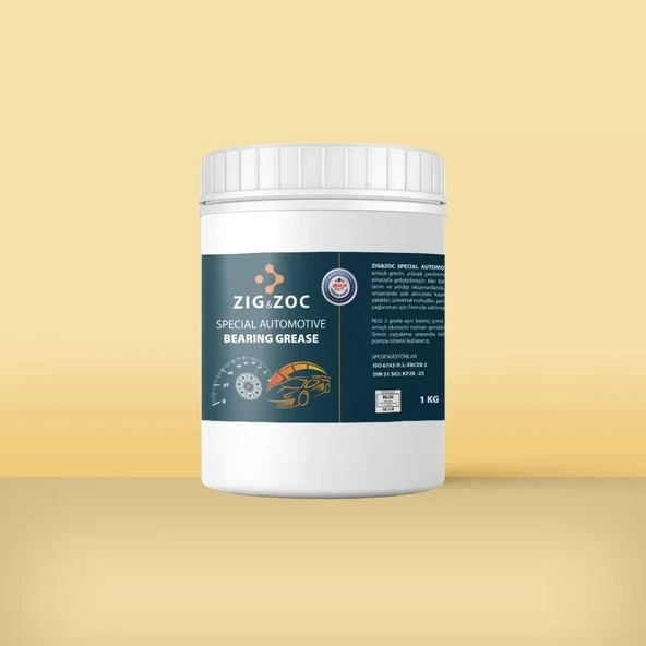 ZIG&ZOC Otomobil Özel Rulman Gresi  100 GR - Resim 3