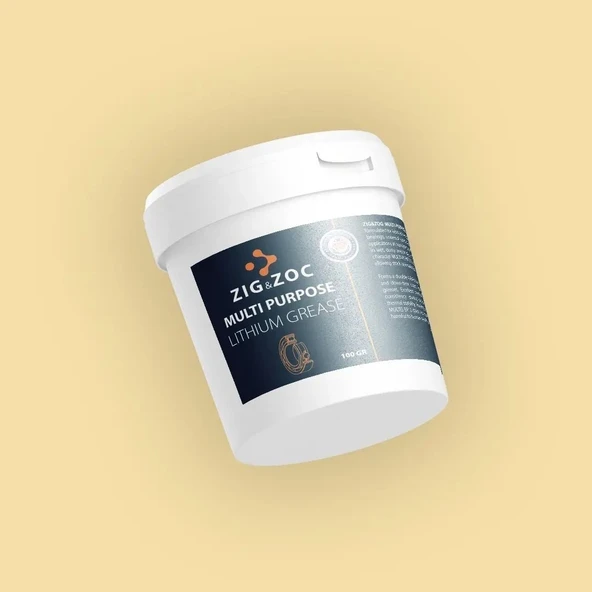 ZIG&ZOC Genel Amaçlı Lityum Rulman Gresi  100 GR - Resim 4