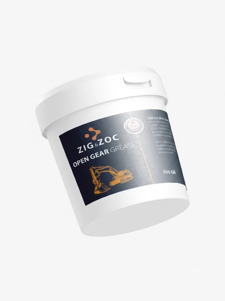 ZIG&ZOC İş Makinesi Göbek Dişli Gresi - 100 GR  1 KG - Resim 5