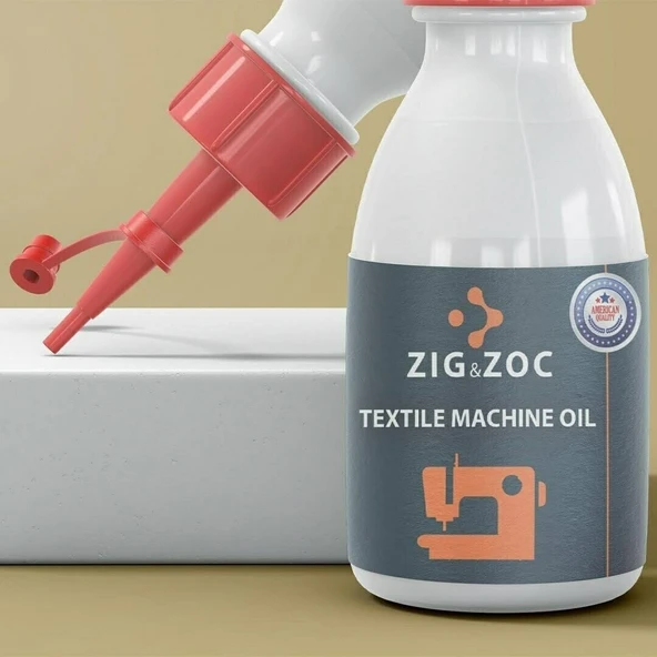 ZIG&ZOC Hassas Tekstil Dikiş Makinası Yağı 50 ML ürün görseli 1