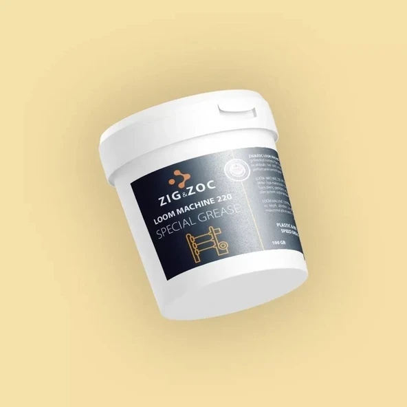 ZIG&ZOC Tekstil Dokuma Özel Tezgah Gresi  500 GR - Resim 2