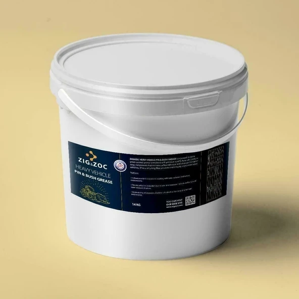 ZIG&ZOC İş Makinesi Burç ve Pim Gresi  500 GR - Resim 4