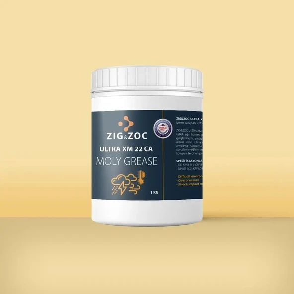 ZIG&ZOC ULTRA XM 22 CA Moly Kalsiyum Sülfanat Kompleks Gres  1 KG ürün görseli 1
