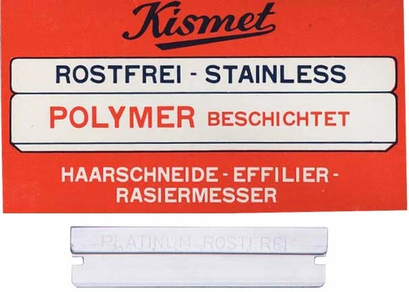 Kismet Platinum paslanmaz çelik tıraş bıçağı 6lı - Resim 2