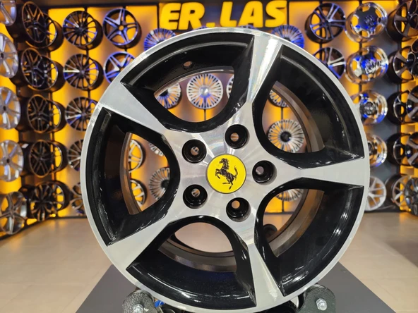 4 Adet GEELY ORIJINAL 6.5*15 5*114.3 ET45 54.1 BLACK MACK JANT REVİZE EDİLMİŞ (Takım) ürün görseli 1