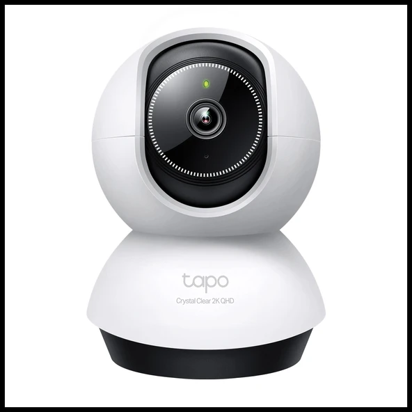 TP-LINK Tapo TC72 (C220), 2K QHD 4,0Mpix, İç Mekan WiFi, 9Mt. Gece Görüşü, 360 Dönüş, İki Yönlü Ses Güvenlik Yapay Zeka ürün görseli 1