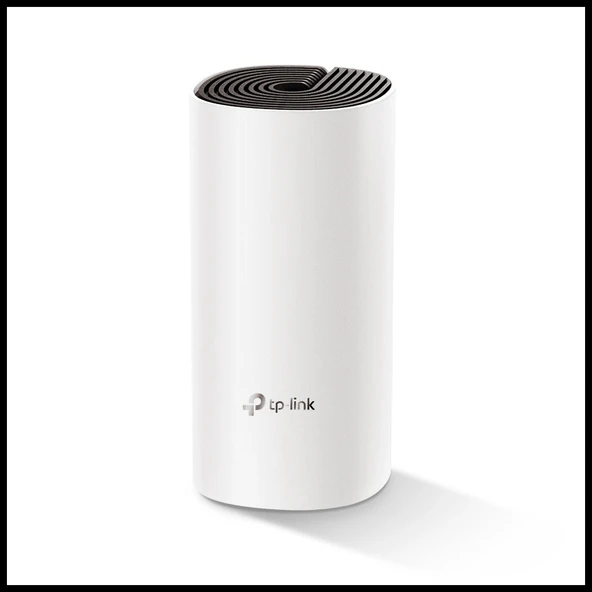 TP-LINK DECO E4, AC1200, Tekli Mesh, 1200Mbps, Dual Band, 2Port Megabit Lan, 140m2 Çekim Alanı, Router, Geniş Alan İnter ürün görseli 1