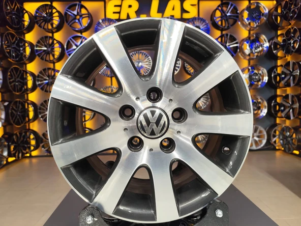 4 Adet VOLKSWAGEN ORIJINAL 6.5*15 5*112 ET50 57.1 GUN MACK JANT REVİZE EDİLMİŞ (Takım) ürün görseli 1