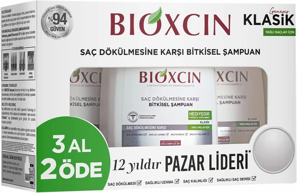 Bioxcin Genesis Yağlı Saçlar İçin Şampuan 300 ml - 3 Al 2 Öde ürün görseli 1
