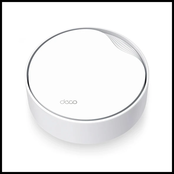 TP-LINK DECO-X50-POE, AX3000, Tekli Mesh,  3000Mbps, Dual Band, WiFi6, 3Port Gigabit Lan, 230m2 Çekim Alanı, Router, Gen ürün görseli 1