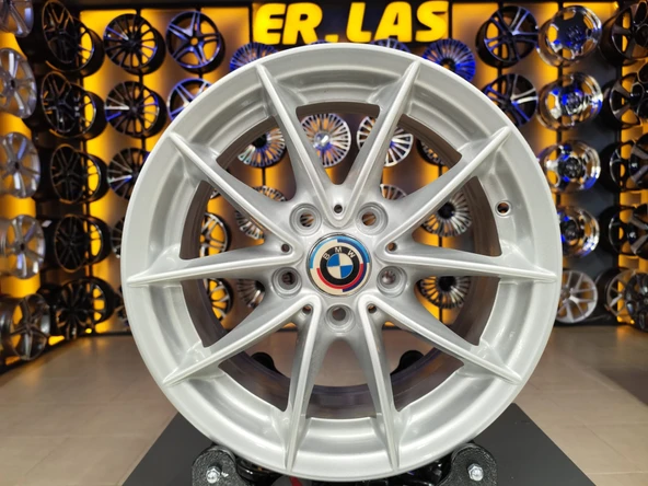 4 Adet BMW ORIJINAL 7*16 5*120 ET31 72.6 SILVER JANT REVİZE EDİLMİŞ (Takım) ürün görseli 1