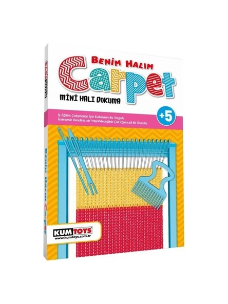 KUMTOYS HALI DOKUMA TEZGAHI MINI (KM5443) ürün görseli 1