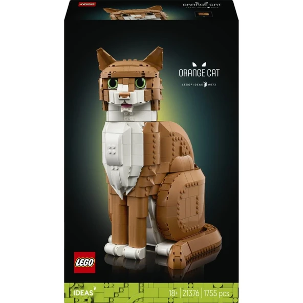 LEGO 21376  Ideas Turuncu Kedi - Resim 3