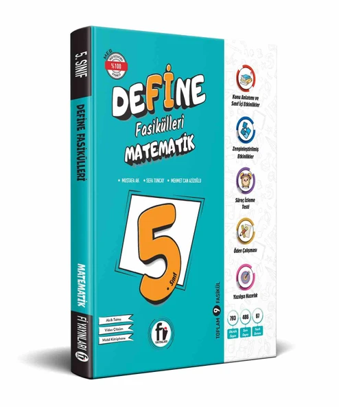 Fi Yayınları 5. Sınıf Matematik Define Konu Anlatımlı Fasikül ürün görseli 1