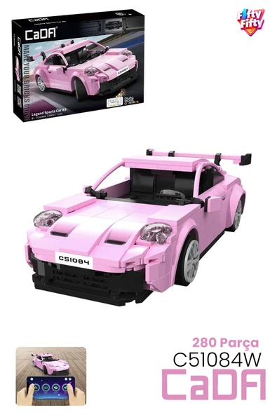 Cada Bluetooth Kontrol Legend Sports Car Rs (280 Parça) Oyuncak Yapım Seti Blok Araba -FFCADA-C51084W ürün görseli 1
