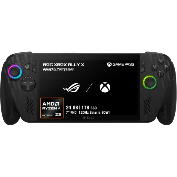 Asus ROG Xbox Ally X 2025 RC73XA AI Z2 Extreme 8 Çekirdekli 1 TB SSD Oyun Konsolu ürün görseli 1