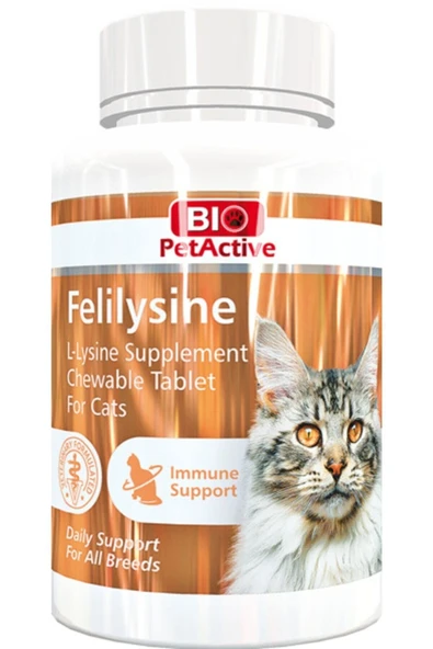 Biopetactive Felilysine Kedi Bağışıklık Sistemi Güçlendirici 90Ad ürün görseli 1