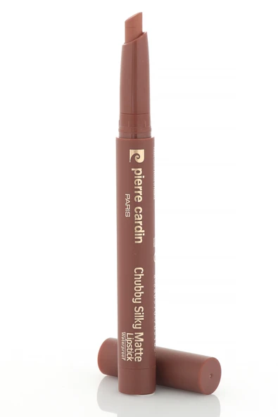 Pierre Cardin Chubby Silky Matte Lipstick – Waterproof-Ruj-Suede-613 ürün görseli 1