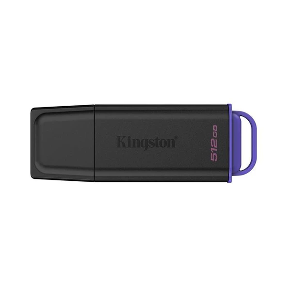 Kingston DTXG2/512GB - 512GB Portable USB 3.2 Gen 1 DataTraveler Exodia Black-Purple Flash Bellek ürün görseli 1